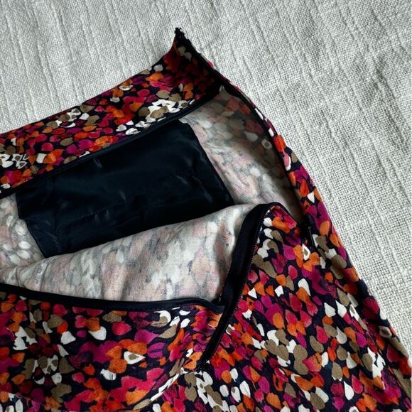 Laundry by Shelli Segal Colorful Cropped Pants SZ 10 - Picture 11 of 15